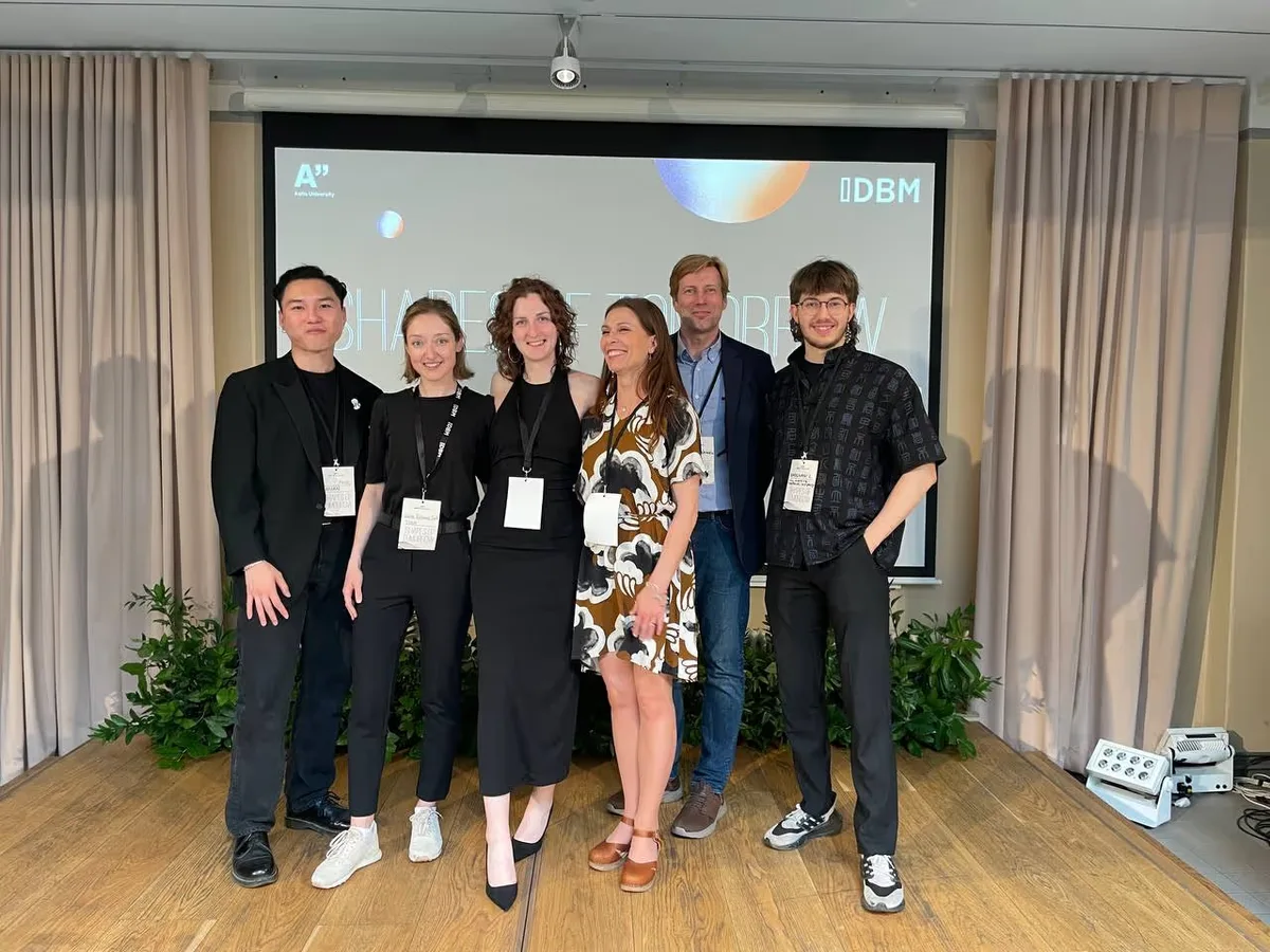 A picture of our team and the TWSC team at the Impact Gala together